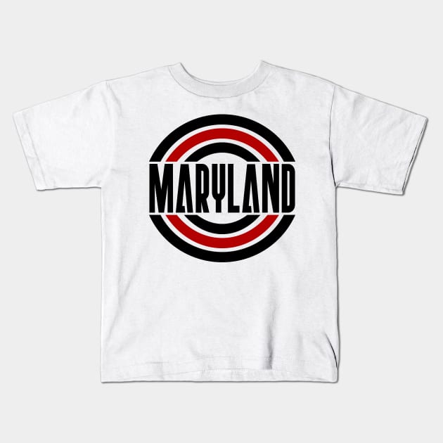 Maryland Kids T-Shirt by colorsplash